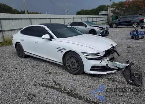 2022 Genesis G80 Base из США, поврежденный, VIN KMTGB4SC5NU095678